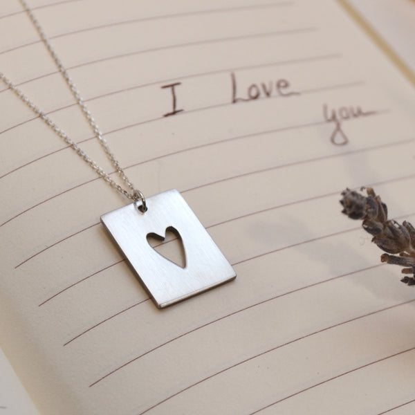 Heart Signet Pendant
