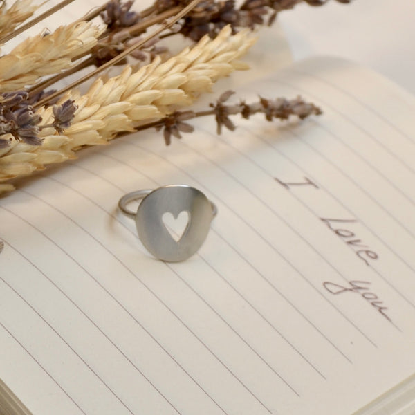 Heart Signet Ring
