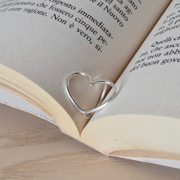 Silver Heart Ring