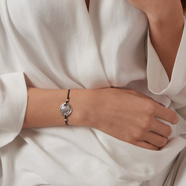 Ancient Greek coin  Silver Turtle Bracelet